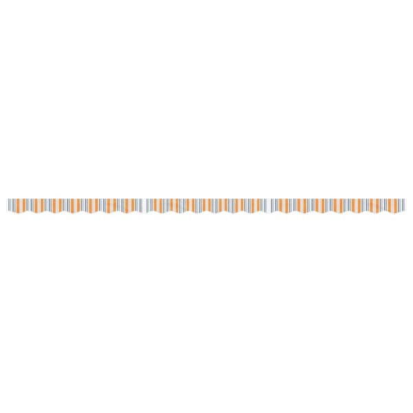 vidaXL Erstatningsstoff for markise flerfarget stripe 5 m