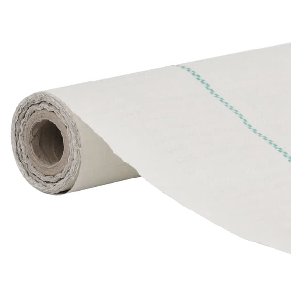 vidaXL Ogräsmatta vit 1,5x50 m PP