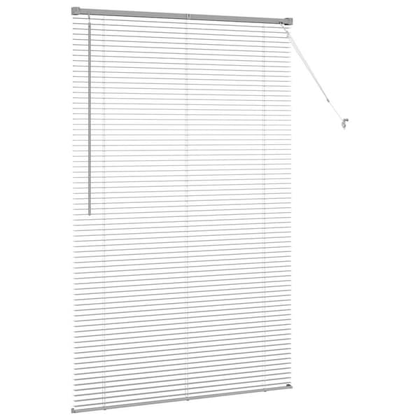 vidaXL Persienner Silver 175 x 110 cm Aluminium