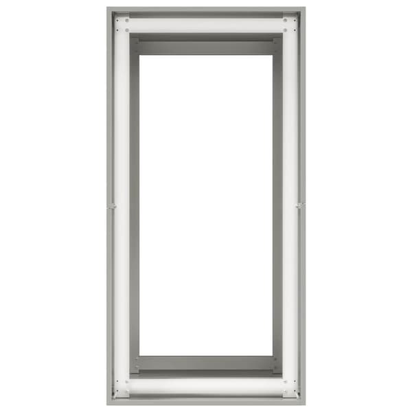 vidaXL Plantekasse 40x80x80 cm rustfritt stål