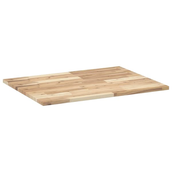 vidaXL Bordsskiva rektangulär 100x60x2 cm massivt akaciaträ