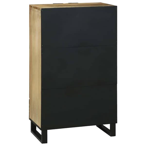vidaXL Badrumsskåp 38x33x58 cm Massivt Mango Trä