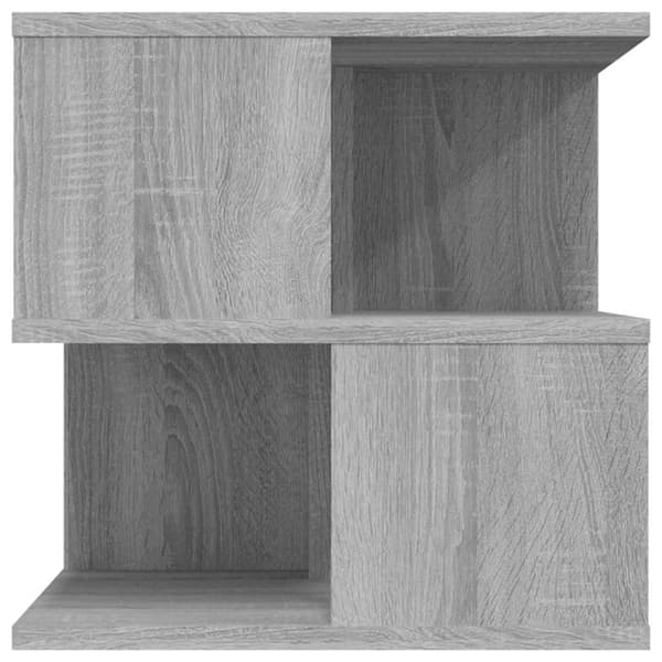 vidaXL Sidebord grå sonoma 40x40x40 cm konstruert tre
