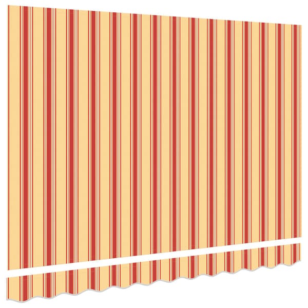 vidaXL Reserveduk til markise Flerfarget 3,5 x 2 m Polyester