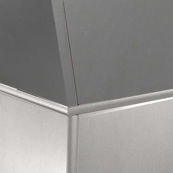 vidaXL Søyleplanter 2 pcs sølv 35 x 35 x 73 cm