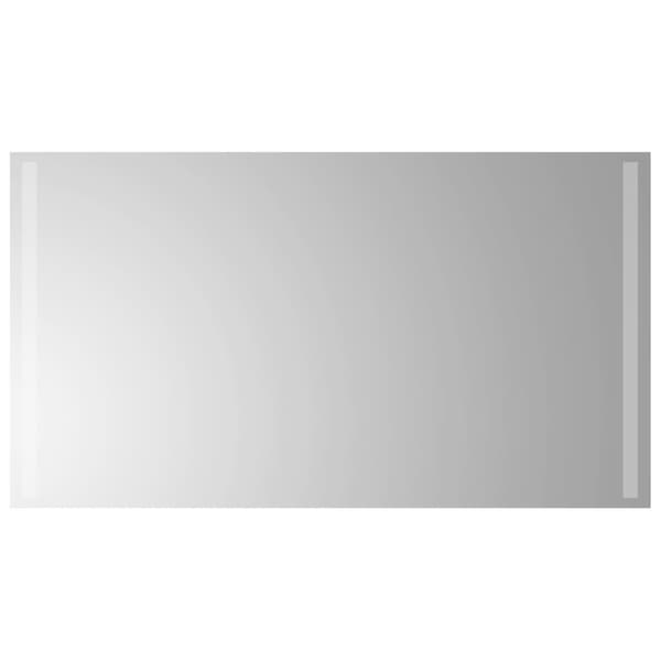 vidaXL Badrumsspegel LED 50x90 cm