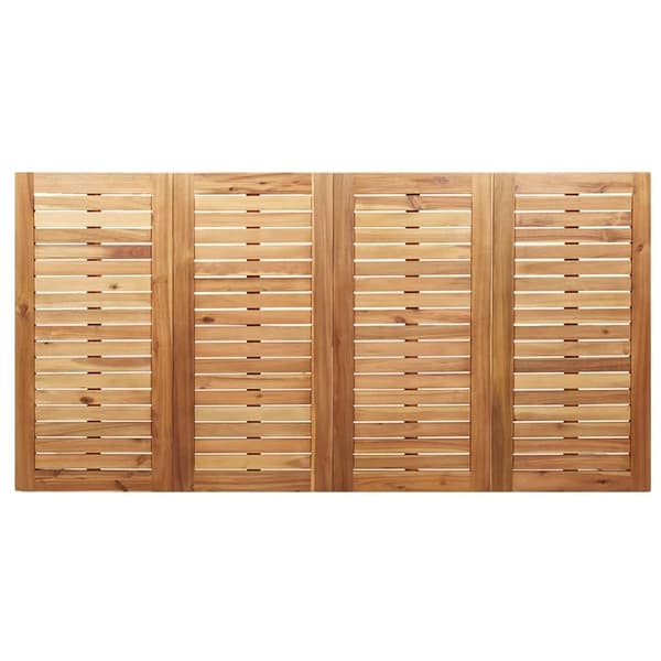 vidaXL SpiseBord Brun 200 x 90 x 75 cm Solid akasietre