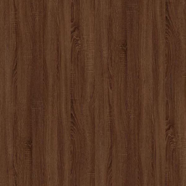vidaXL Nattbord brun eik 57x55x36 cm konstruert tre