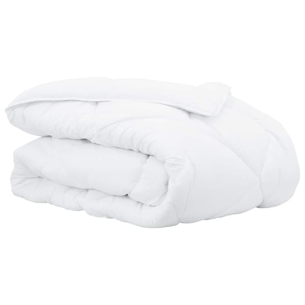 vidaXL Vinter Täcke Vit 240 x 222 x 5 cm Polyester