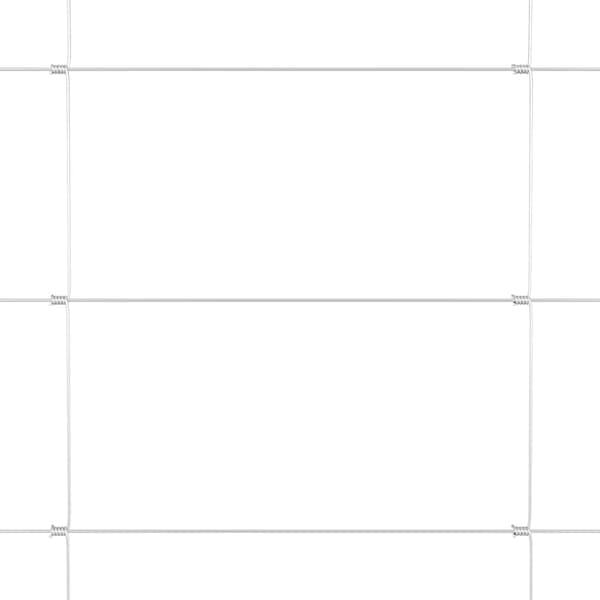 vidaXL Jordegjerde sølv 25 x 1,2 m Galvanisert stål
