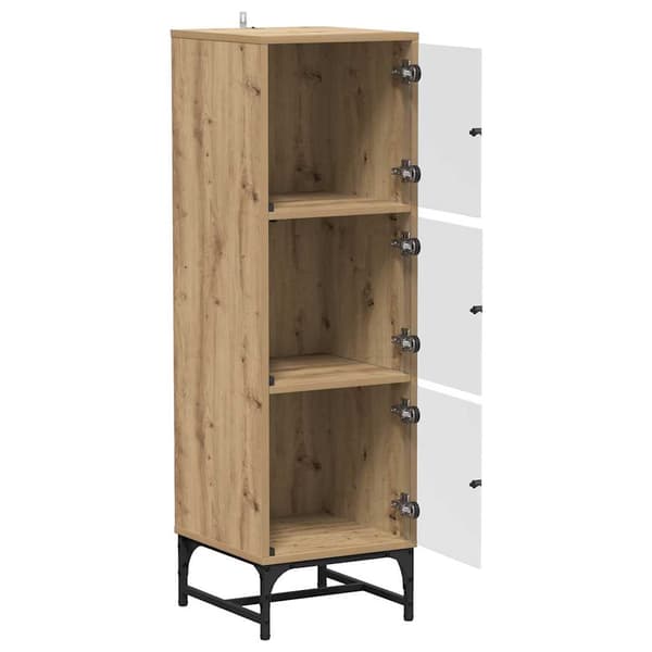 vidaXL Serviesskap Artisan Eik 35 x 37 x 117 cm
