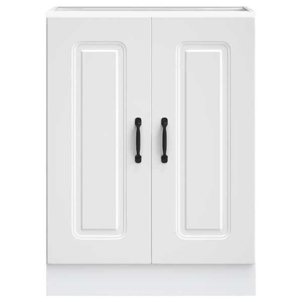 vidaXL Vask underskap Kalmar hvit 60x46x81,5 cm konstruert tre