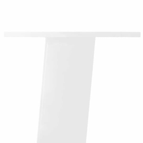 vidaXL Salongbordben 4 stk hvit 42 cm stål