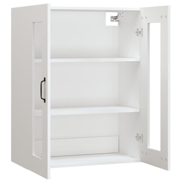 vidaXL Väggskåp vit 69,5x34x90 cm