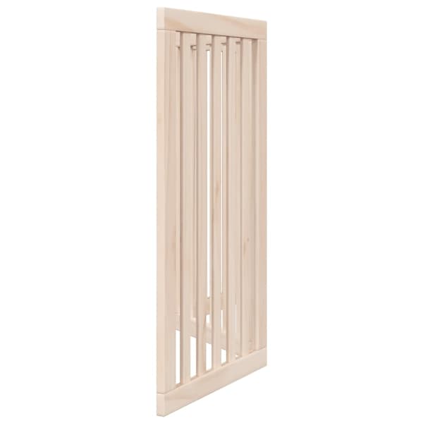 vidaXL Hundgrind hopfällbar 3 paneler 150 cm poppel
