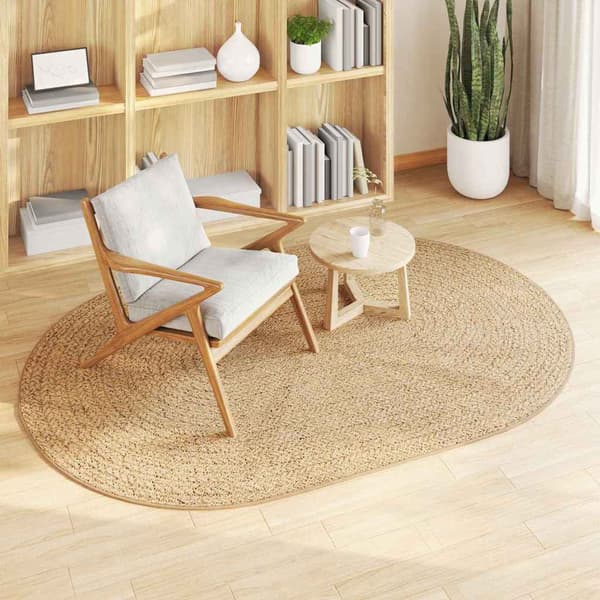 vidaXL Teppe ZIZUR Brun 200 x 140 cm Polypropen