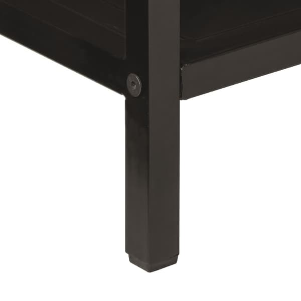 vidaXL Konsollbord 100x35x76 cm heltre mango og jern