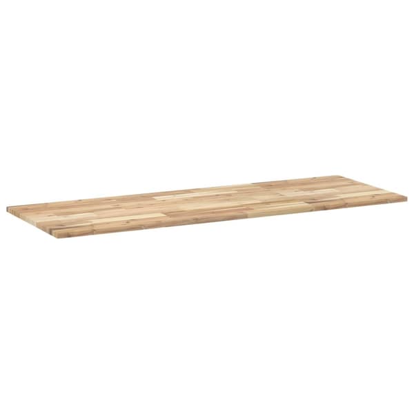 vidaXL Bordplate rektangulær 120x50x2 cm heltre akasie