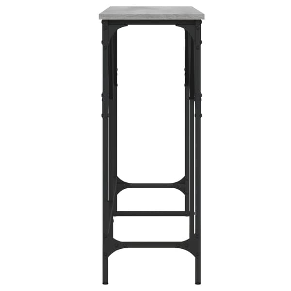 vidaXL Konsollbord grå sonoma 140x29x75 cm konstruert tre