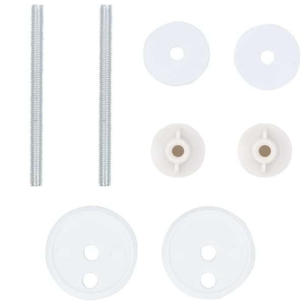 vidaXL Toalettsits med lock MDF bambudesign