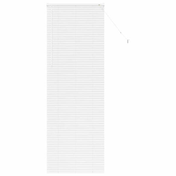 vidaXL Persienner Vit 220 x 70 cm Aluminium