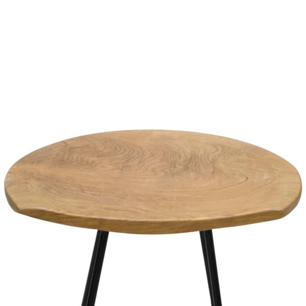 vidaXL Krakker 2 stk heltre teak