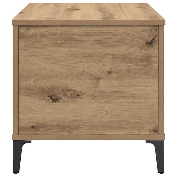 vidaXL Kaffebord Artisan Eik 60 x 44,5 x 45 cm Konstruert tre