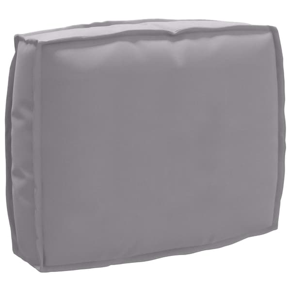 vidaXL Kudde Grå 50 x 40 x 12 cm Oxford Tyg