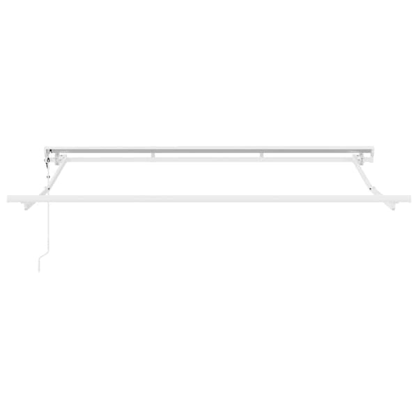 vidaXL Markisram Antracit och Vit 250 x 200 cm