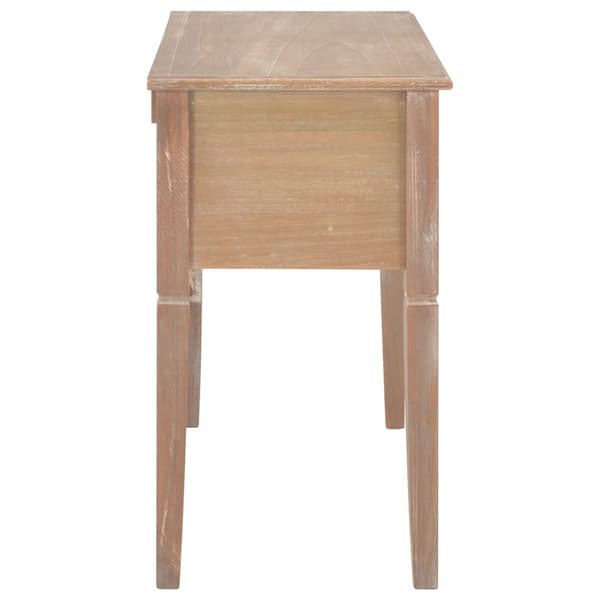 vidaXL Skrivbord brun 109,5x45x77,5 cm trä