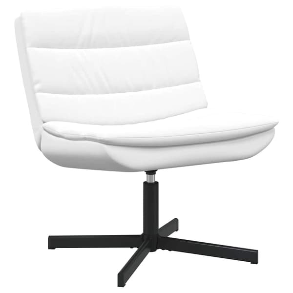 vidaXL Skrivstol Vit 63 x 75 x 76 cm PU