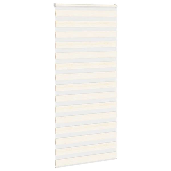 vidaXL Rullgardin zebra 95x200 cm tyg bredd 90,9 cm polyester