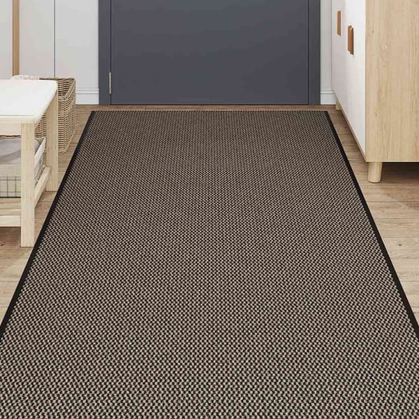 vidaXL Dørmatte Brun 115x400 cm