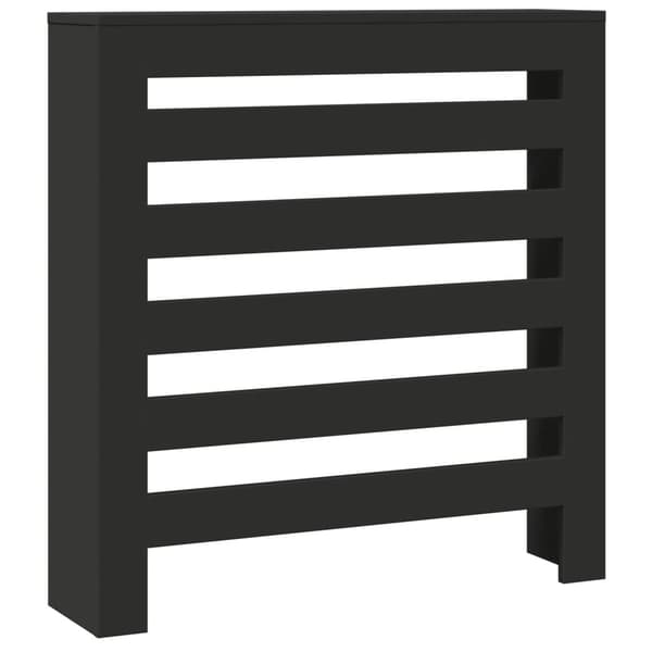vidaXL Elementskydd svart 78x20x82 cm konstruerat trä