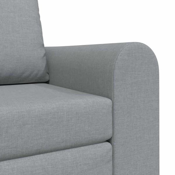vidaXL Soffsäng Ljusgrå 98 x 71 x 83 cm tyg