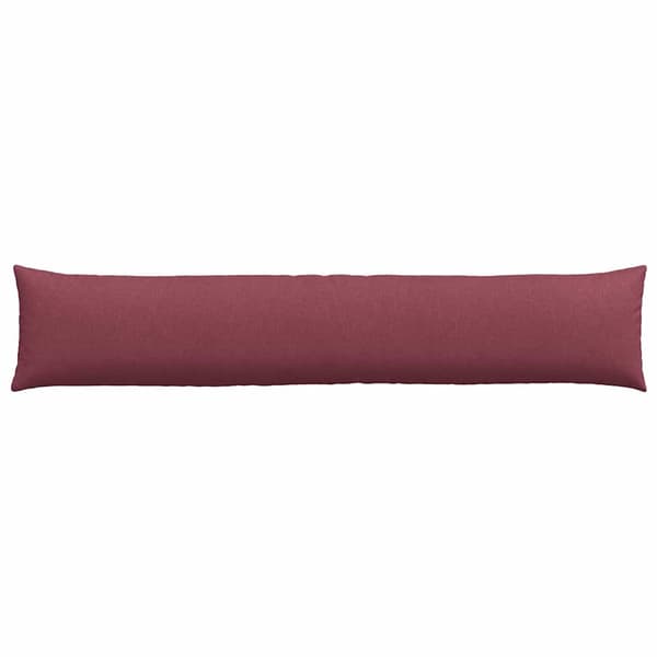 vidaXL Soffkuddar 2 st Vinröd 200 x 40 cm tyg