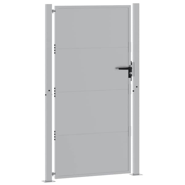 vidaXL Trädgårdsgrind 105x205 cm cortenstål