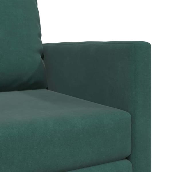 vidaXL Soffsäng 60cm Mörkgrön Sammet