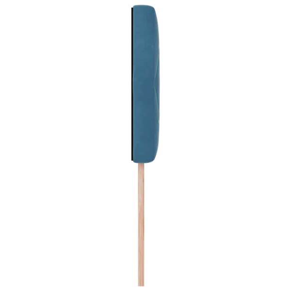 vidaXL Huvudgavel Mörkblå 100 cm Sammet