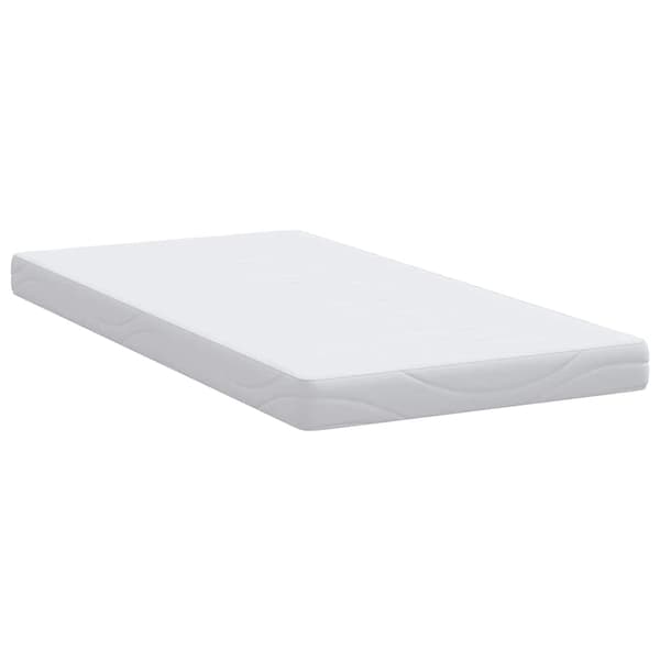 vidaXL Madrass Vit 90 x 190 cm Jacquardtyg