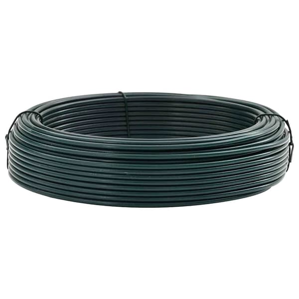 vidaXL Stängsel binds tråd Grön 33 m PVC