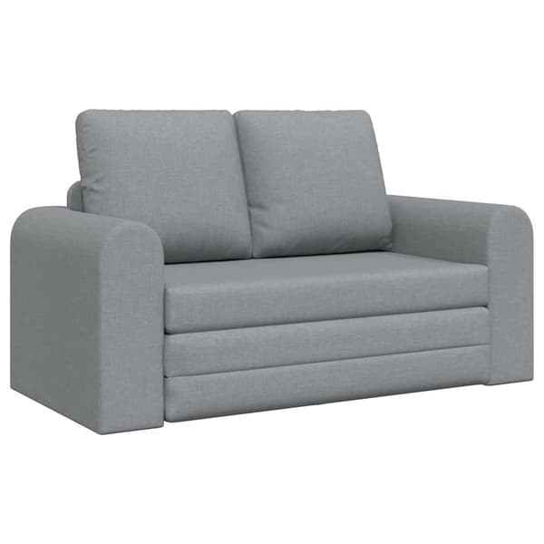 vidaXL Soffsäng 60cm Ljusgrå tyg