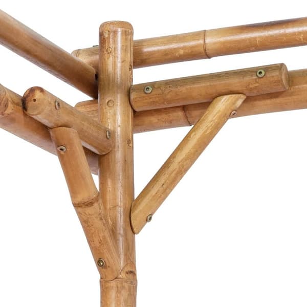vidaXL Pergola bambu 170x170x220 cm