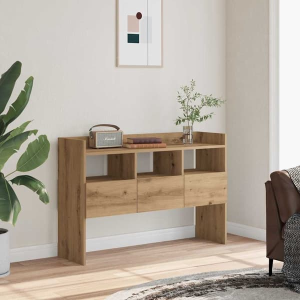vidaXL Skjenk artisan eik 105x30x70 cm konstruert tre