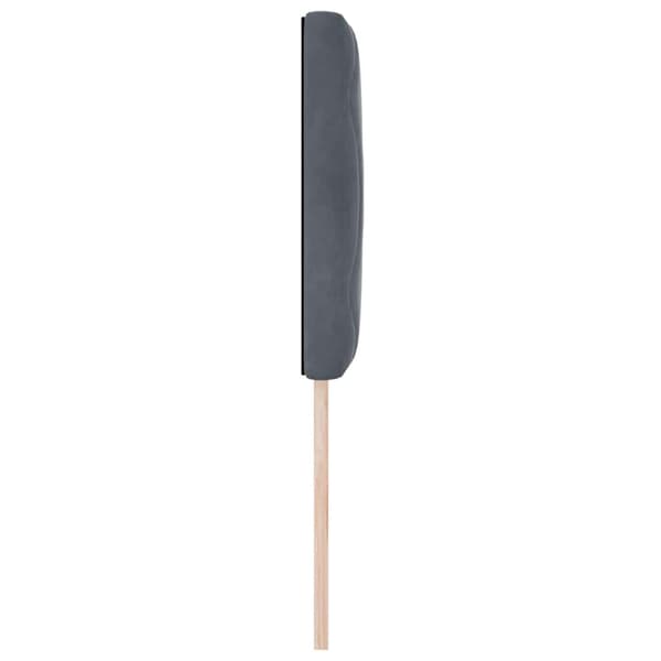vidaXL Huvudgavel Mörkgrå 80 cm Sammet