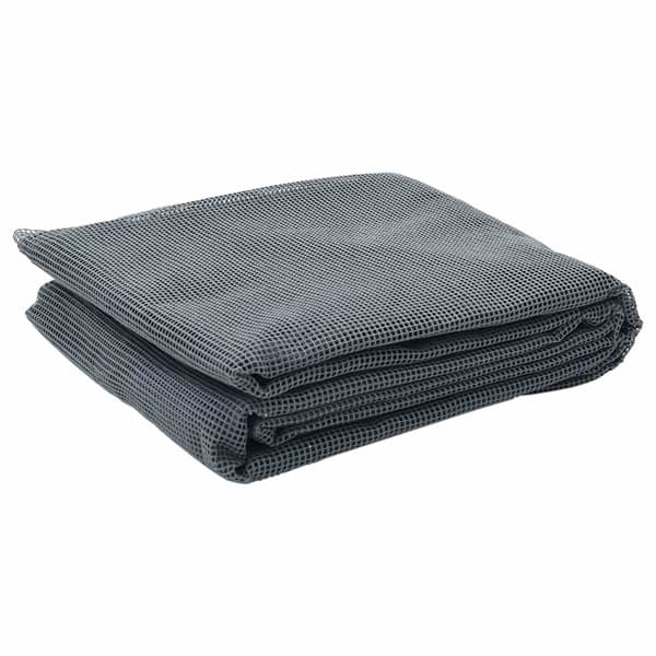 vidaXL Tältmatta Antracit 400 × 350 cm Polyester
