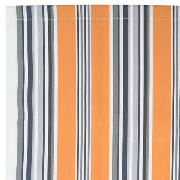 vidaXL Markisbyte Blå och Orange 1000 x 160 cm Polyesterduk