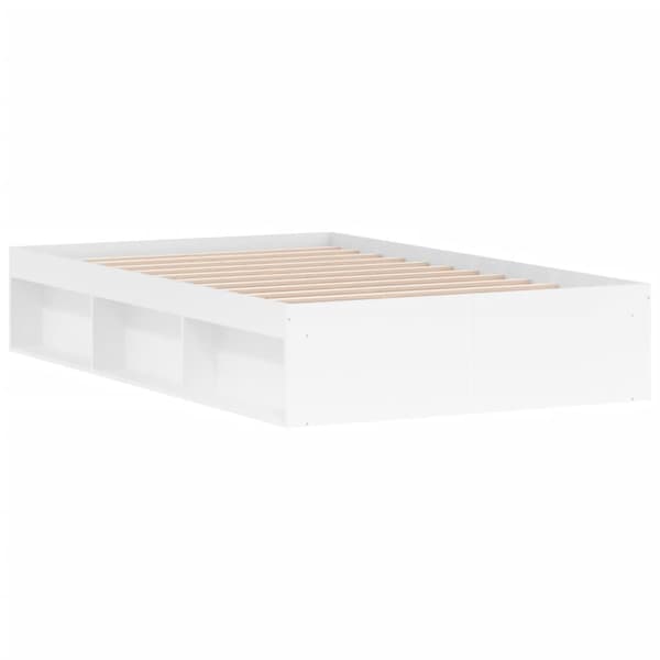 vidaXL Sengeramme hvit 120x200 cm