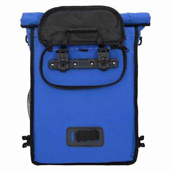 vidaXL Cykelväska Blå 31 x 13 x 58 cm Polyester