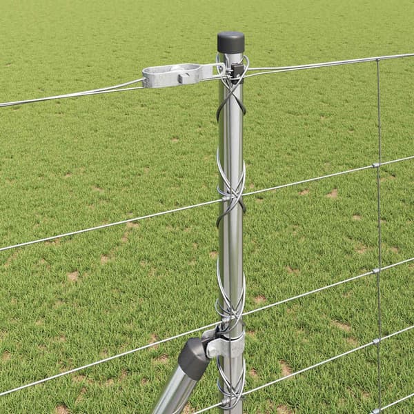 vidaXL Gjerdepåle Galvanisert 50 x 1,4 m Stål
